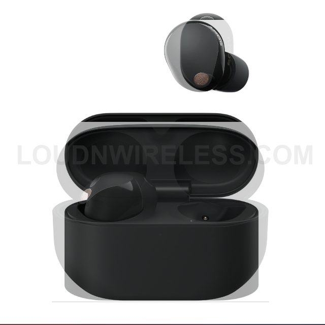 Comparison showing Sony WF-1000XM6 vs WF-1000XM5 size difference