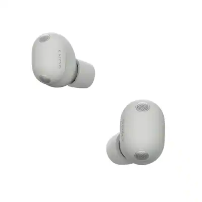 Sony WF-1000XM6 earbuds in black and platinum silver colors
