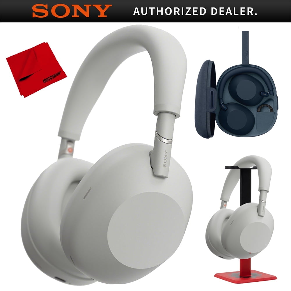 Sony WH-1000XM6 Platinum Silver color showcasing metallic and tech feel